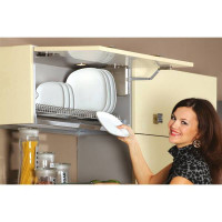 Сушка 1-уровневая в базу 450/16, отделка сталь, поддон пластик