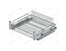 Выдвижная сушка для посуды в нижнюю базу Starax шир.600 (560-580х520х185 Выдвижная сушка для посуды в нижнюю базу Starax шир.600 (560-580х520х185