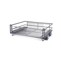 KRS06/1/4/600/GRPH (Выдвижная корзина-сушка 600 мм MIRA цвет графит)