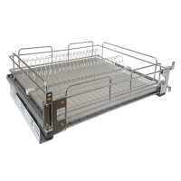 860 600мм Наполнение сушки для посуды в нижнюю базу, 600мм (хром, с алюминиевым поддоном)