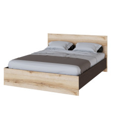 Кровать 1,6 м Плейона Венге/Дуб делано