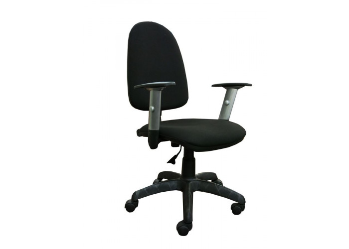 Компьютерное кресло Престиж new 06 (RSJ)  B-14   (чёрный) с регулируемыми подлокотниками