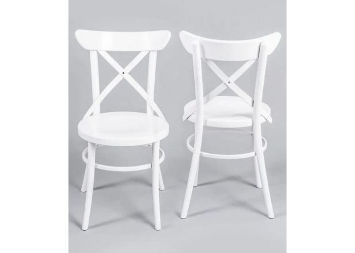 Стул венский Terra (белый) жесткое сиденье