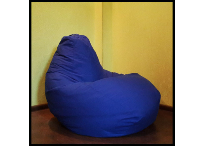 Кресло Мешок "Фьюжн" Синее XL 125x85