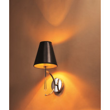Настенная лампа арт. 1015 (Е14, 1х40W) Черный