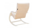 Кресло-качалка Милано  (Слоновая кость/ткань V18)