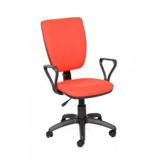 Компьютерное кресло Нота new gtpp (Самба) В-7 (красный,ткань)