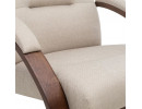 Кресло-качалка Милано  (Орех текстура/ткань Малмо 05)