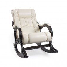 Кресло-гляйдер мод.77  (Манго 002 /Венге) Белый