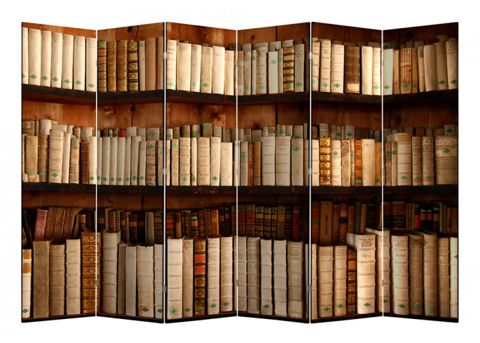 Ширма 1705-6 "Библиотека" (6 панелей)