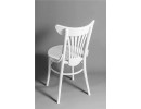 Стул венский Uranus (белый) жесткое сиденье