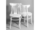 Стул венский Uranus (белый) жесткое сиденье
