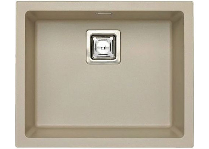 ALVEUS QUADRIX 50 GRANITAL+ PEBBLE-G02M, мойка, гранит, светло-бежвый