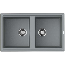Omoikiri Tedori 86-2-GR, мойка, гранит, leningrad grey