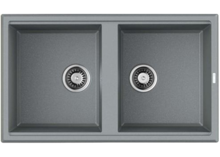 Omoikiri Tedori 86-2-GR, мойка, гранит, leningrad grey