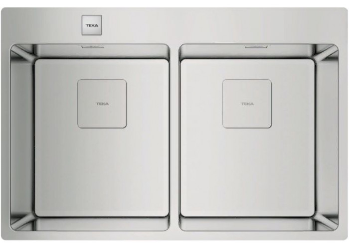 Teka FORLINEA RS15 2B 740, мойка, нержавеющая сталь полированная