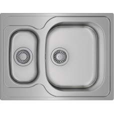 Teka UNIVERSE 60 T-XP 1 1/2 B POLISHED, мойка, нержавеющая сталь полированная