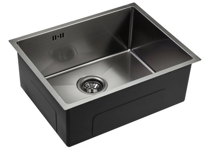 Emar EMB-123 PVD Nano Dark, мойка, нержавеющая сталь, вороненая сталь