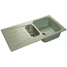 GranFest STANDART GF-S-940 KL, мойка, мрамор, салатовый