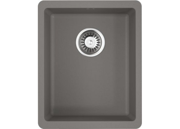 Omoikiri Kata 34-U-GR, мойка, гранит, leningrad grey