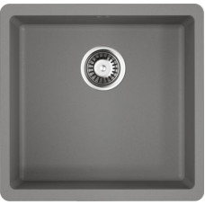 Omoikiri Kata 44-U-GR, мойка, гранит, leningrad grey