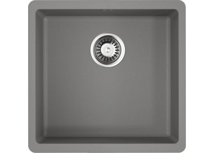 Omoikiri Kata 44-U-GR, мойка, гранит, leningrad grey