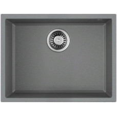 Omoikiri Tedori 54-U-GR, мойка, гранит, leningrad grey