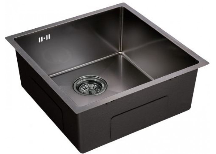 Emar EMB-131 PVD Nano Dark, мойка, вороненная сталь