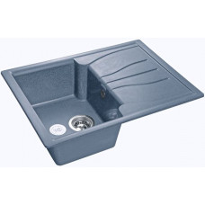 GranFest STANDART GF-S-680 L, мойка, мрамор, графит