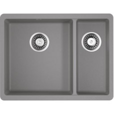 Omoikiri Kata 55-2-U-GR, мойка, гранит, leningrad grey