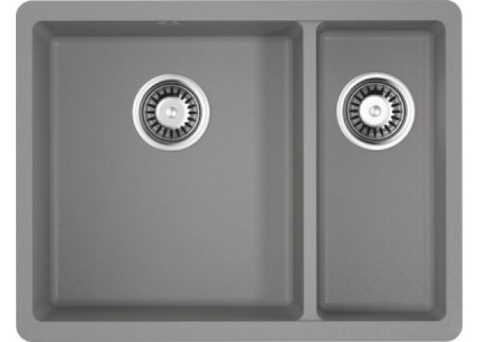 Omoikiri Kata 55-2-U-GR, мойка, гранит, leningrad grey