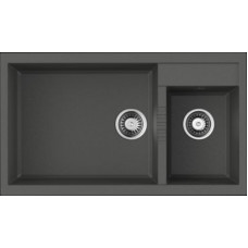 Omoikiri Tedori 86-2-LB-PL, мойка, гранит, платина