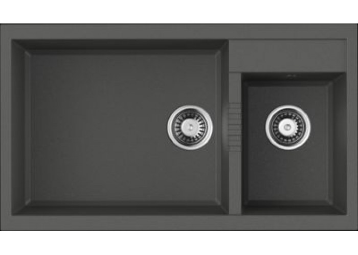 Omoikiri Tedori 86-2-LB-PL, мойка, гранит, платина