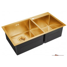 Emar EMB-210 PVD Nano Golden, мойка, нержавеющая сталь, золотой
