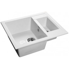 GranFest QUADRO GF-Q-610 K, мойка, мрамор, иней