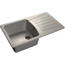 GranFest STANDART GF-S-850 L, мойка, мрамор, серый