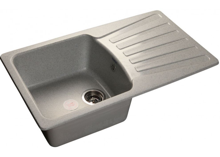 GranFest STANDART GF-S-850 L, мойка, мрамор, серый
