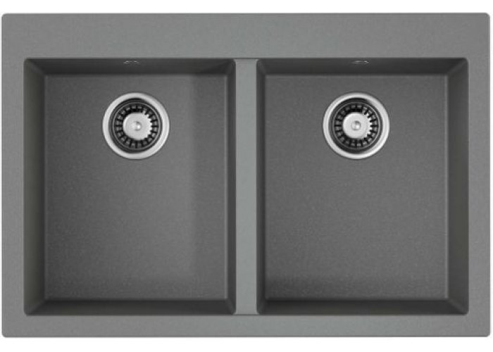 Omoikiri Bosen 80-2-GR, мойка, гранит, leningrad grey