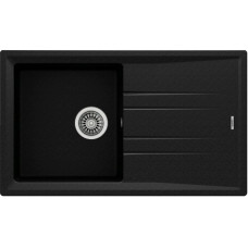 Teka STONE 50 B-TG 1B 1D, мойка, гранит, чёрный металлик
