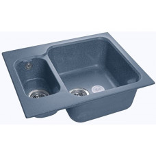 GranFest STANDART GF-S-615 K, мойка, мрамор, графит