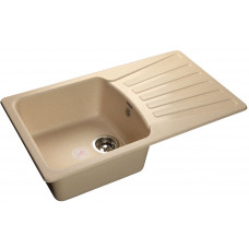 GranFest STANDART GF-S-850 L, мойка, мрамор, бежевый