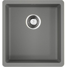 Omoikiri Kata 40-U-GR, мойка, гранит, leningrad grey