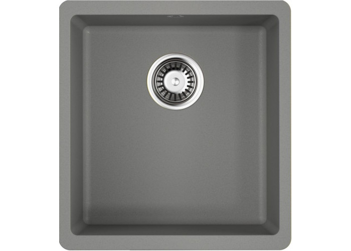 Omoikiri Kata 40-U-GR, мойка, гранит, leningrad grey