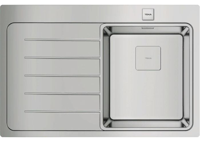 Teka ZENIT RS15 1B 1D L 78, мойка, нержавеющая сталь полировнная, чаша справа