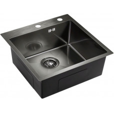 Emar EMB-117A PVD Nano Dark, мойка, нержавеющая сталь, вороненая сталь