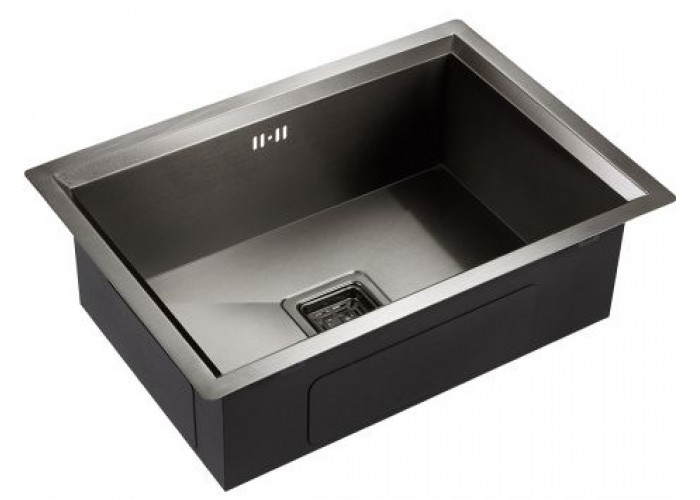 Emar EMB-129А PVD Nano Dark, мойка, вороненная сталь
