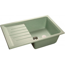 GranFest PRACTIK GF-P-760 L, мойка, мрамор, салатовый