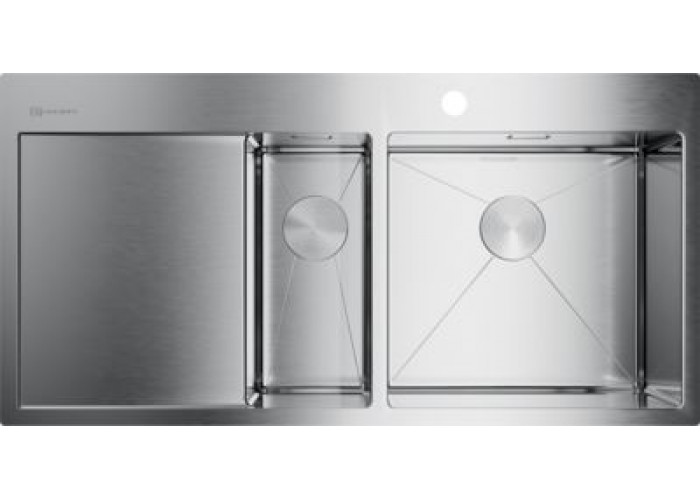 Omoikiri Akisame 100-2-IN-R, мойка, нержавеющая сталь, чаша справа