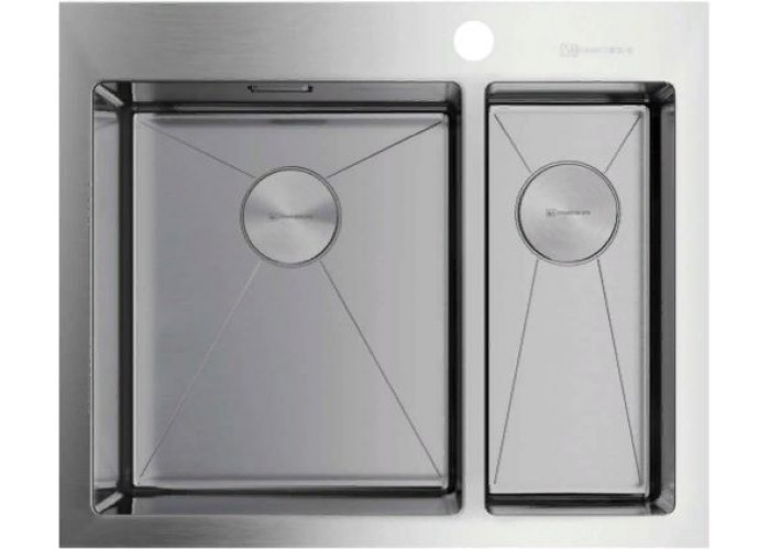 Omoikiri Akisame 60-2-IN-L, мойка, нержавеющая сталь