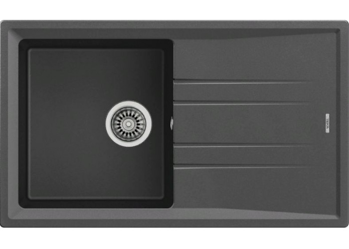 Teka STONE 50 B-TG 1B 1D, мойка, гранит, тёмный серый